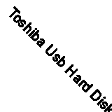 Toshiba Usb Hard Disk/Computer Peripherals/Black Home Appliances/Thd-200V3/Toshi
